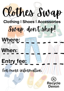 General Clothes Swap Poster