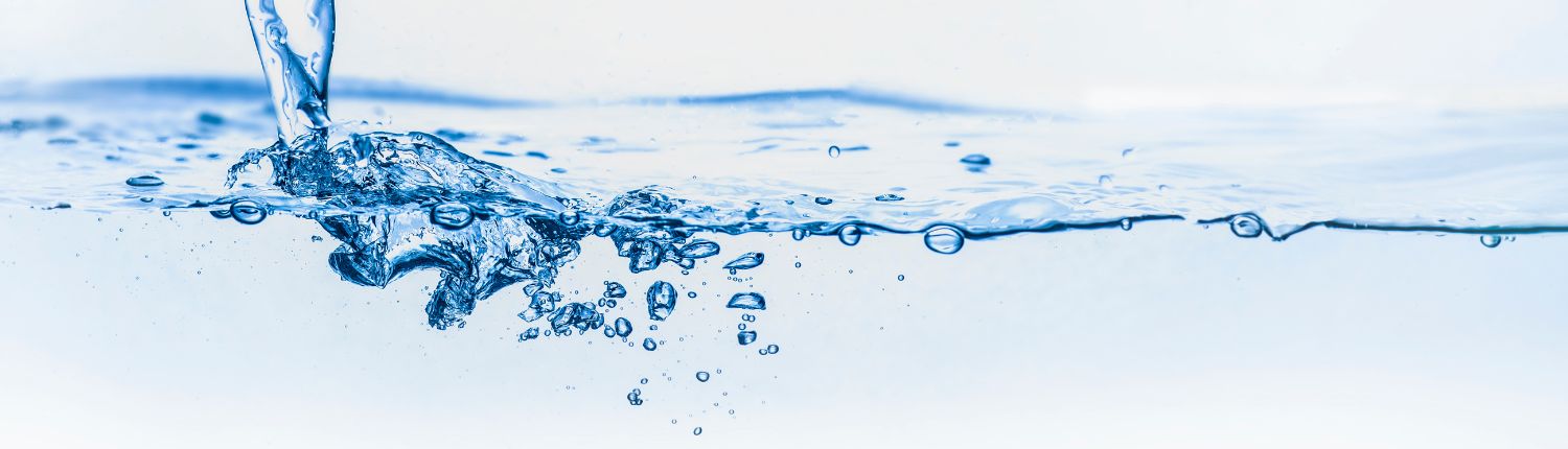 Close-up photograph of water.