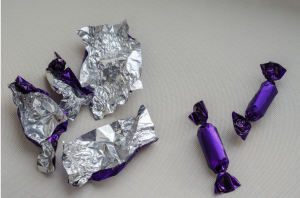 Chocolate wrappers